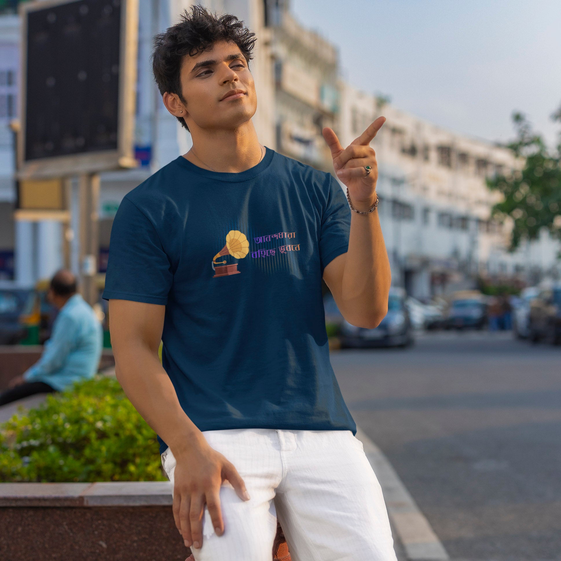 Anondodhara - Round Neck Tee | Unisex Fit