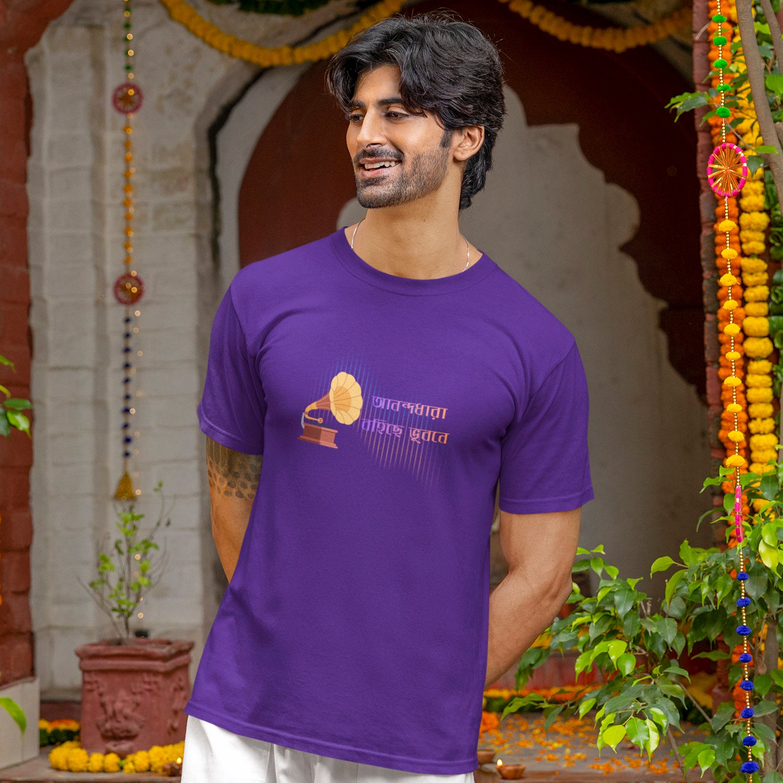 Anondodhara - Round Neck Tee | Unisex Fit