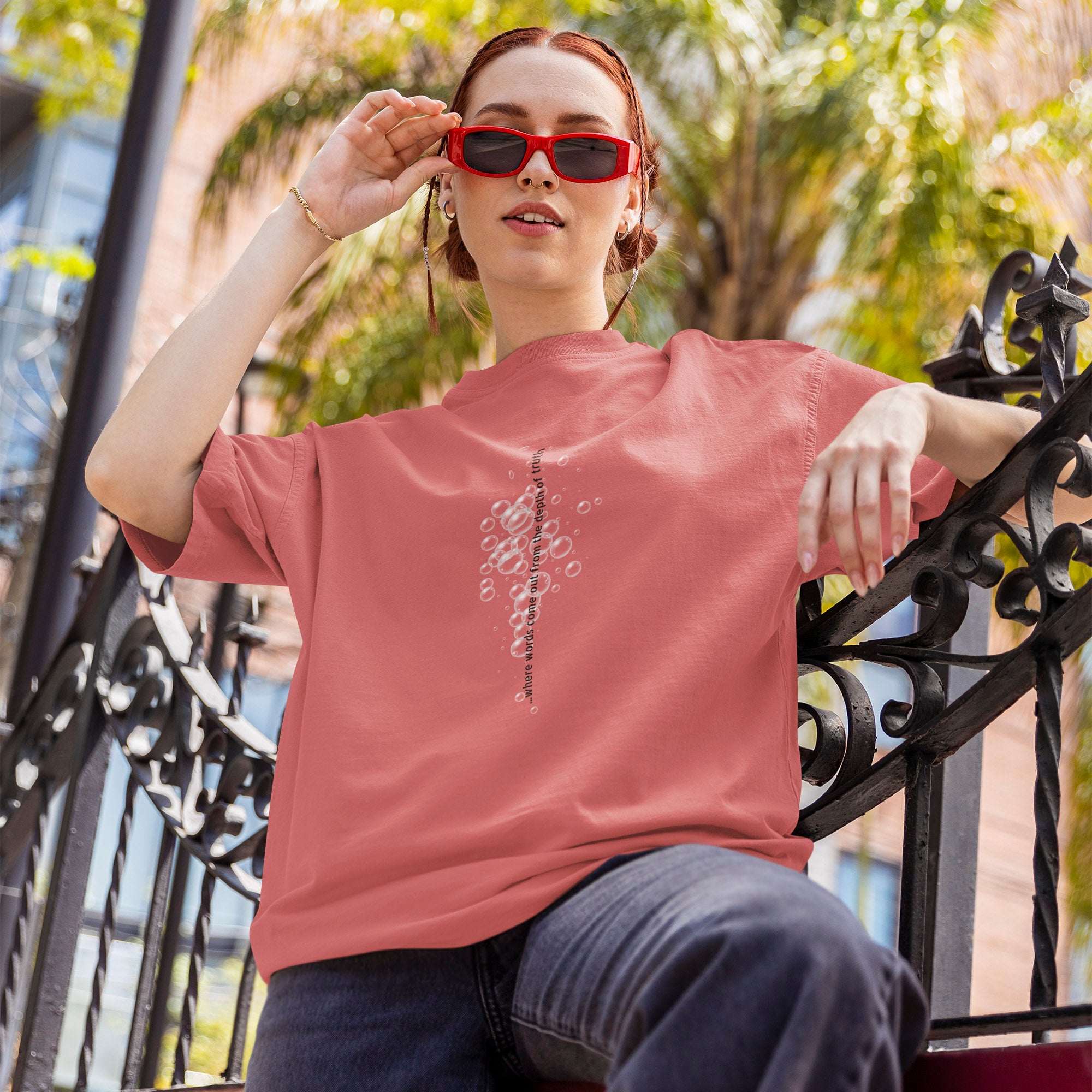Fearless - Oversized Tee | Unisex Fit