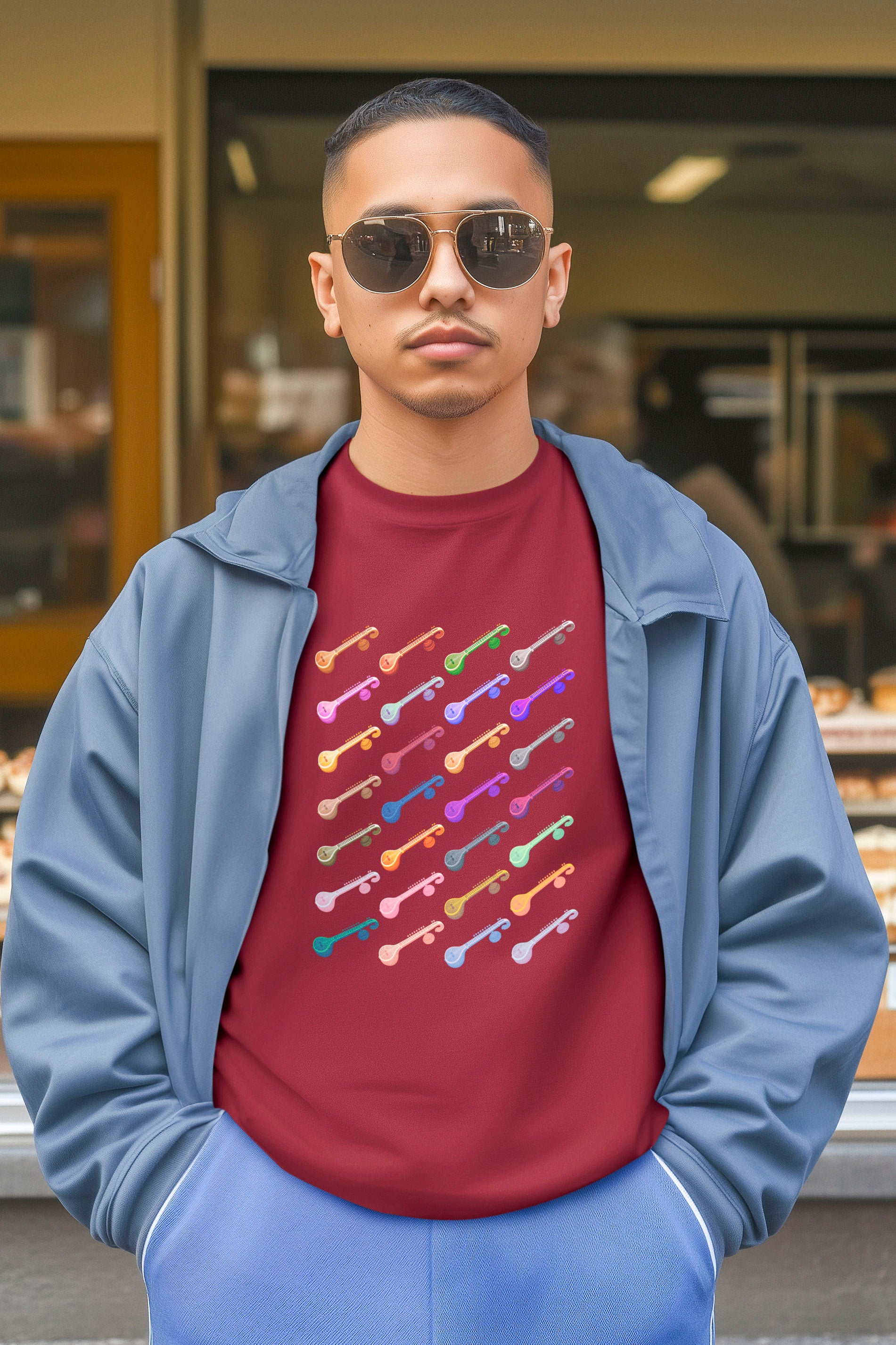 Any Sitar You Like - Round Neck Tee | Unisex Fit