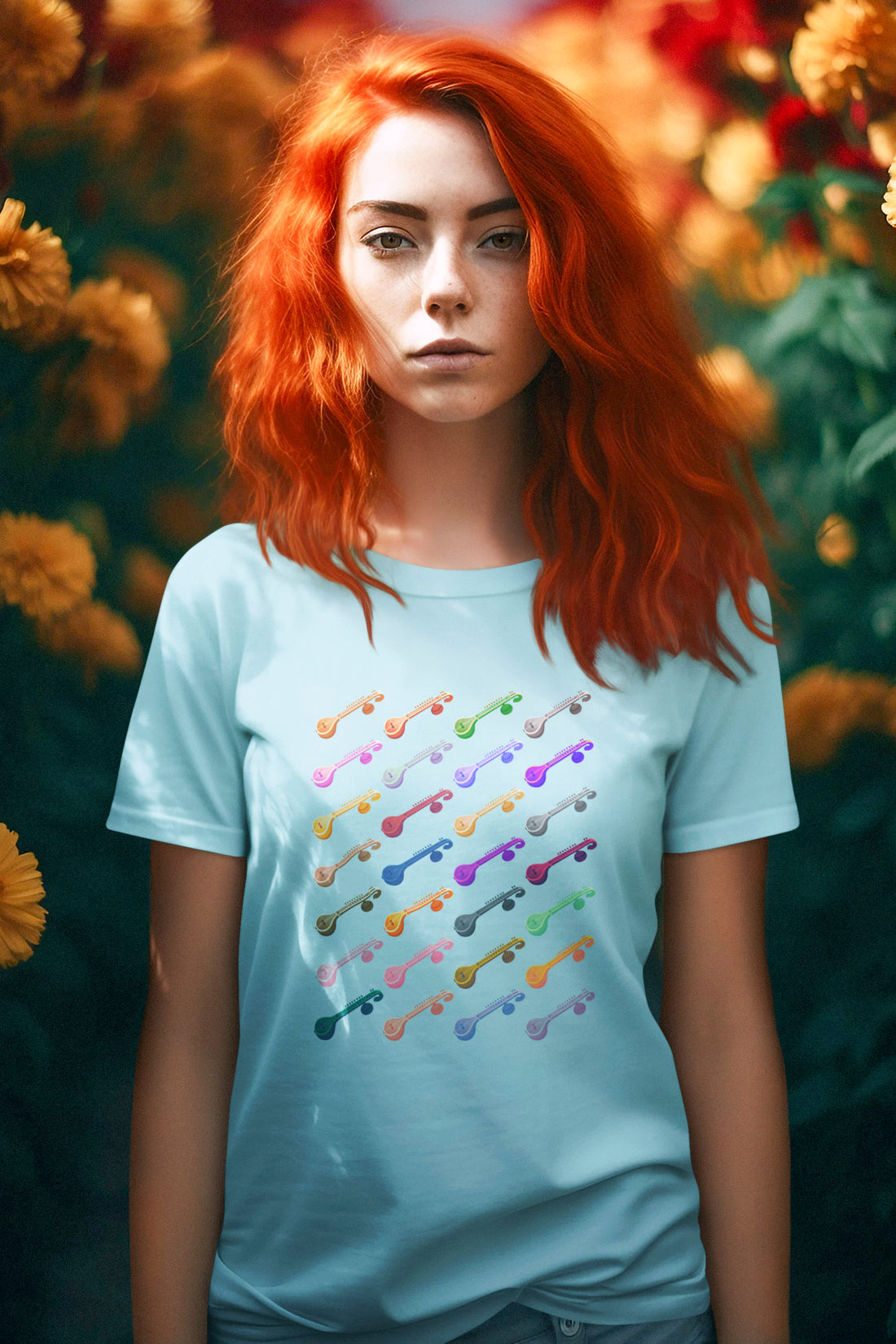 Any Sitar You Like - Round Neck Tee | Unisex Fit