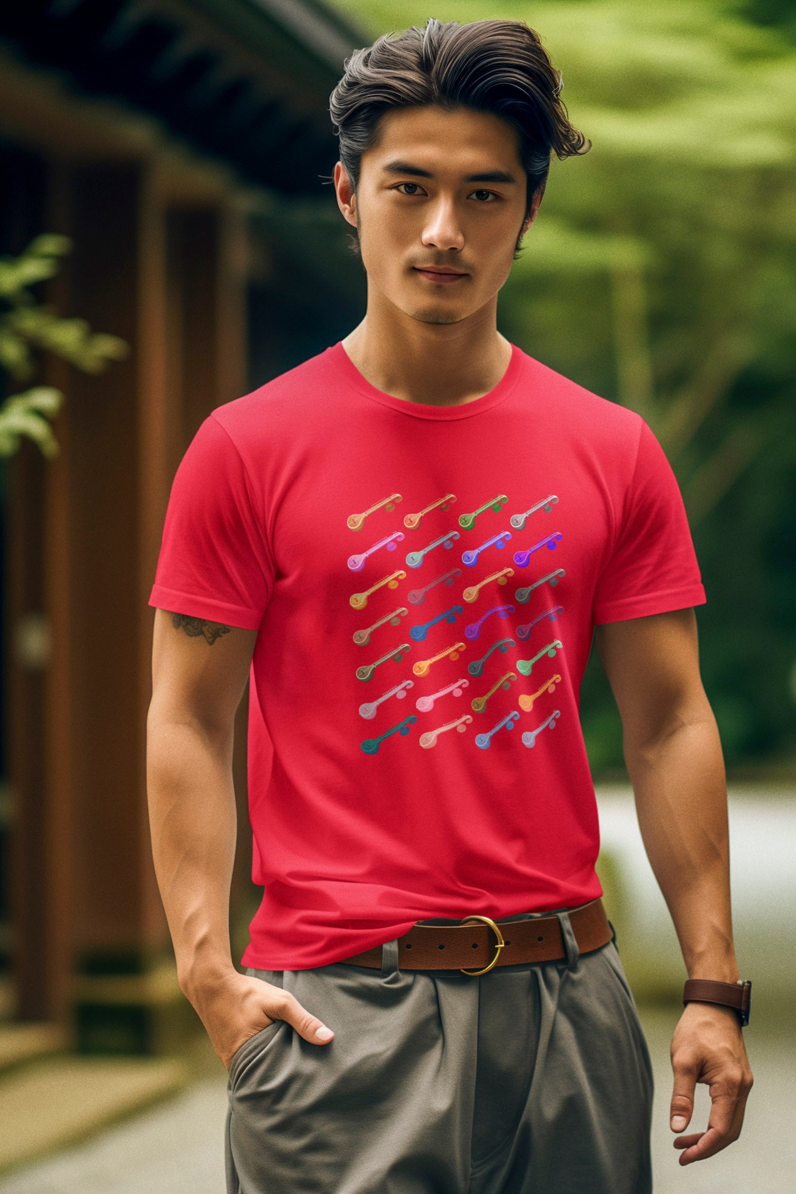 Any Sitar You Like - Round Neck Tee | Unisex Fit