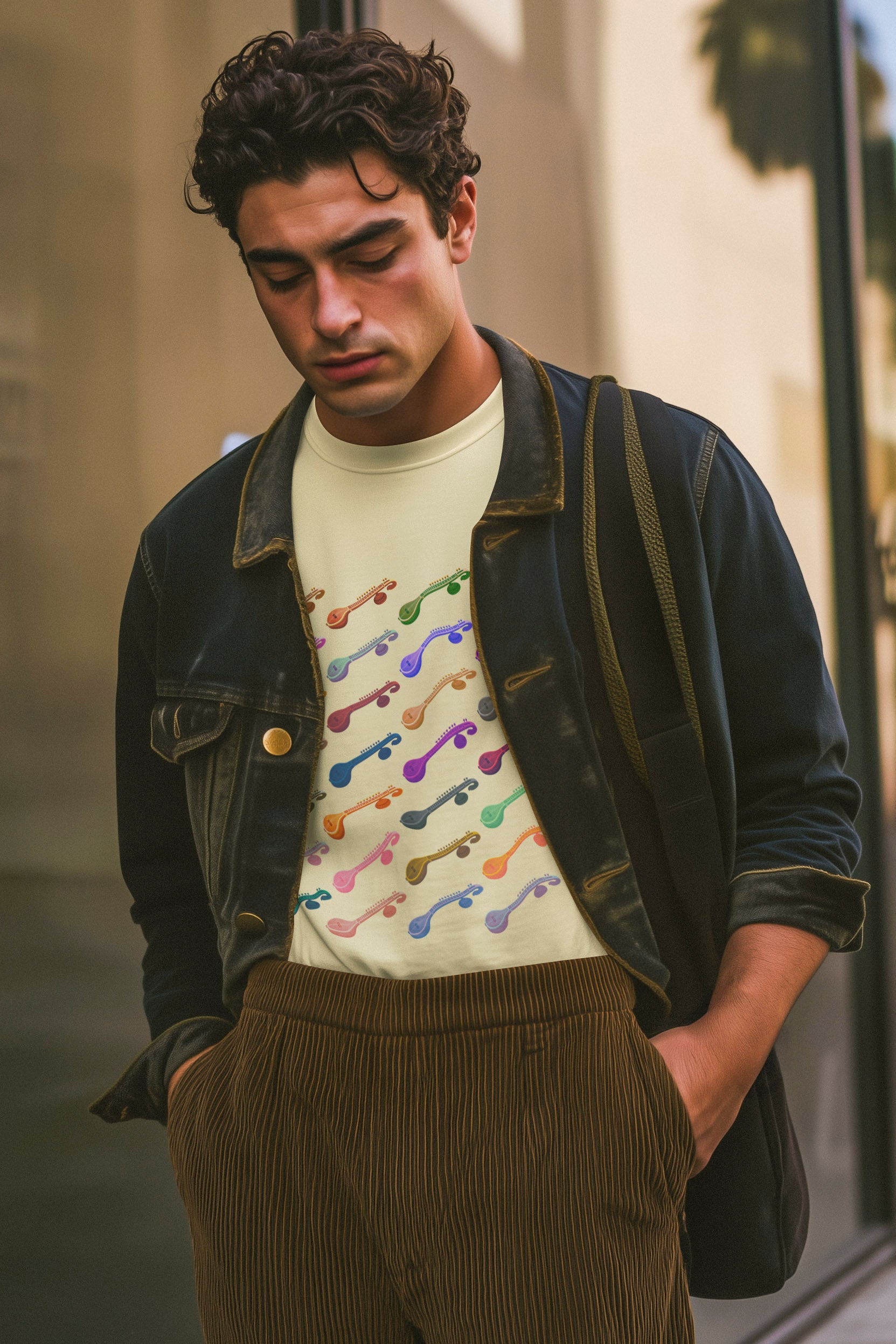 Any Sitar You Like - Round Neck Tee | Unisex Fit