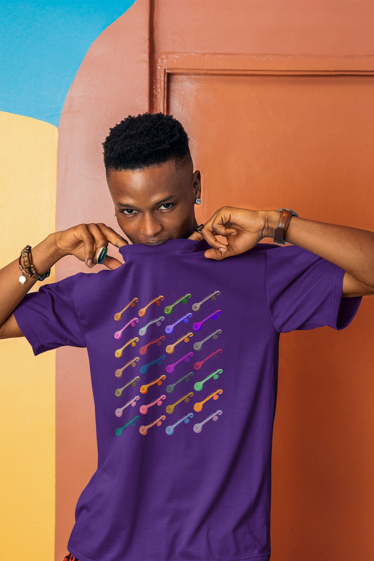 Any Sitar You Like - Round Neck Tee | Unisex Fit