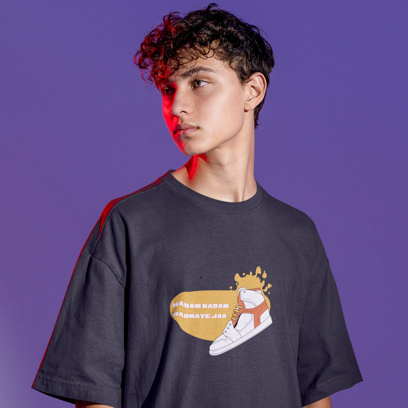 Kadam Kadam - Oversized Tee | Unisex Fit