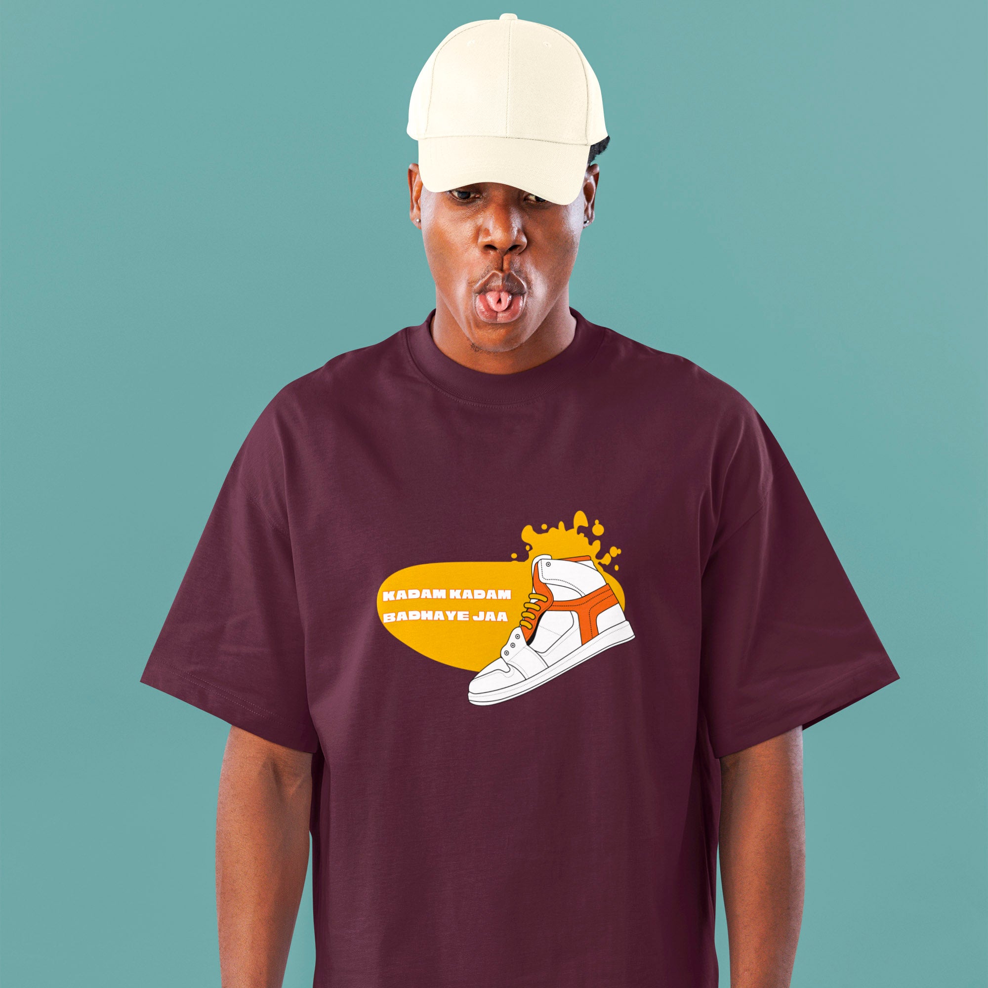 Kadam Kadam - Oversized Tee | Unisex Fit
