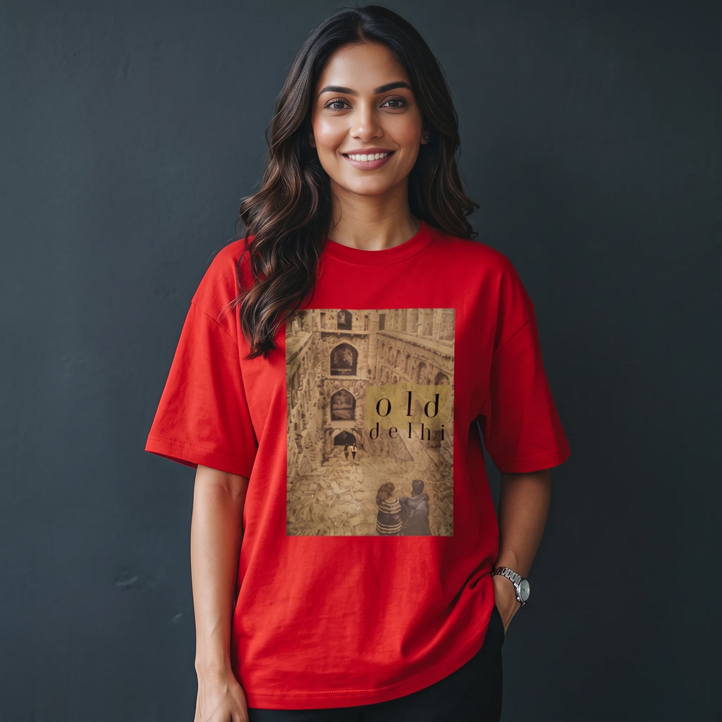 Old Delhi - Oversized Tee | Unisex Fit