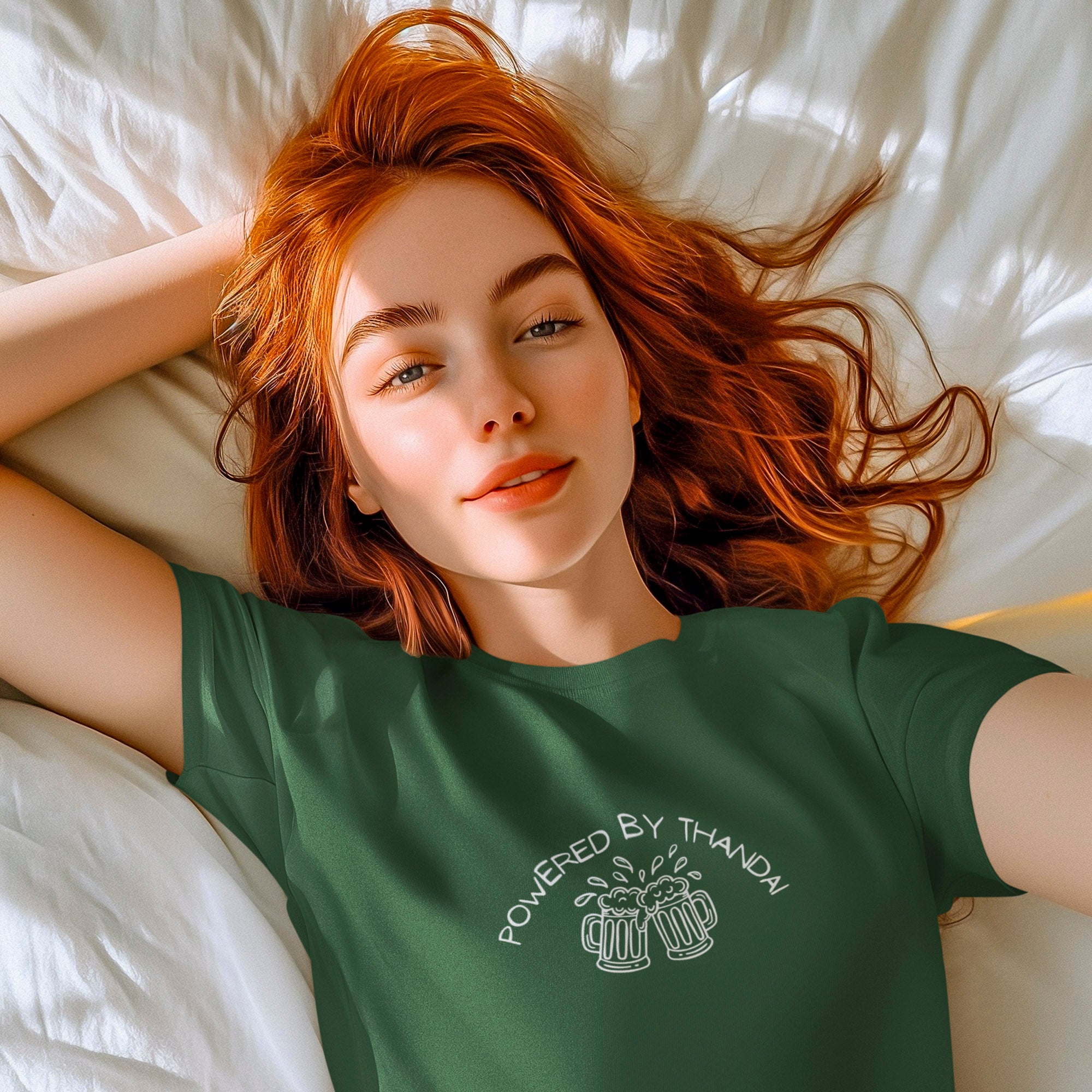 Powered By Thandai - Round Neck Tee | Unisex Fit