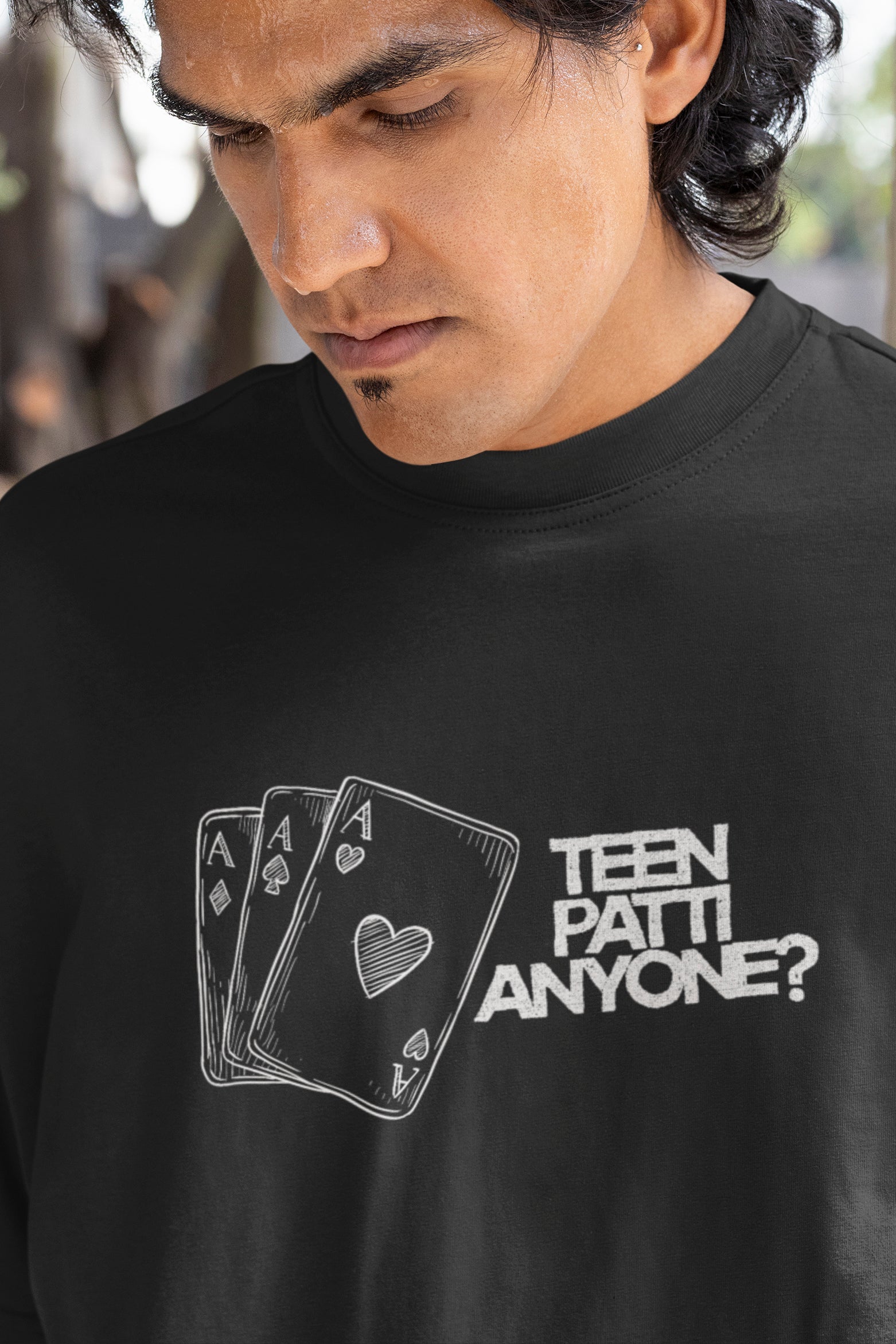 Teen Patti - Oversized Tee | Unisex Fit