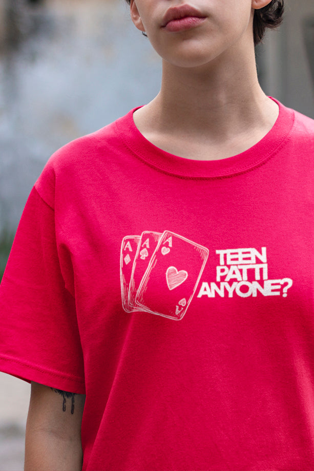 Teen Patti - Oversized Tee | Unisex Fit