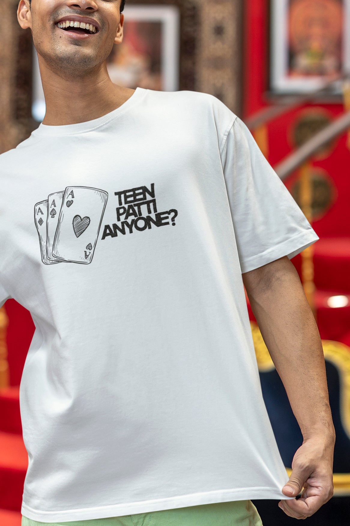 Teen Patti - Oversized Tee | Unisex Fit