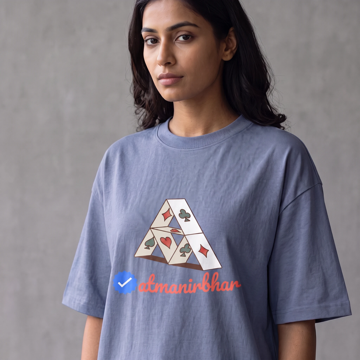 Atmanirbhar - Oversized Tee | Unisex Fit