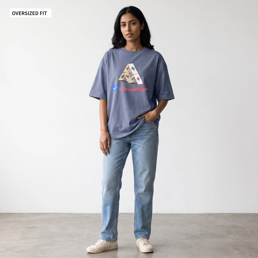 Atmanirbhar - Oversized Tee | Unisex Fit