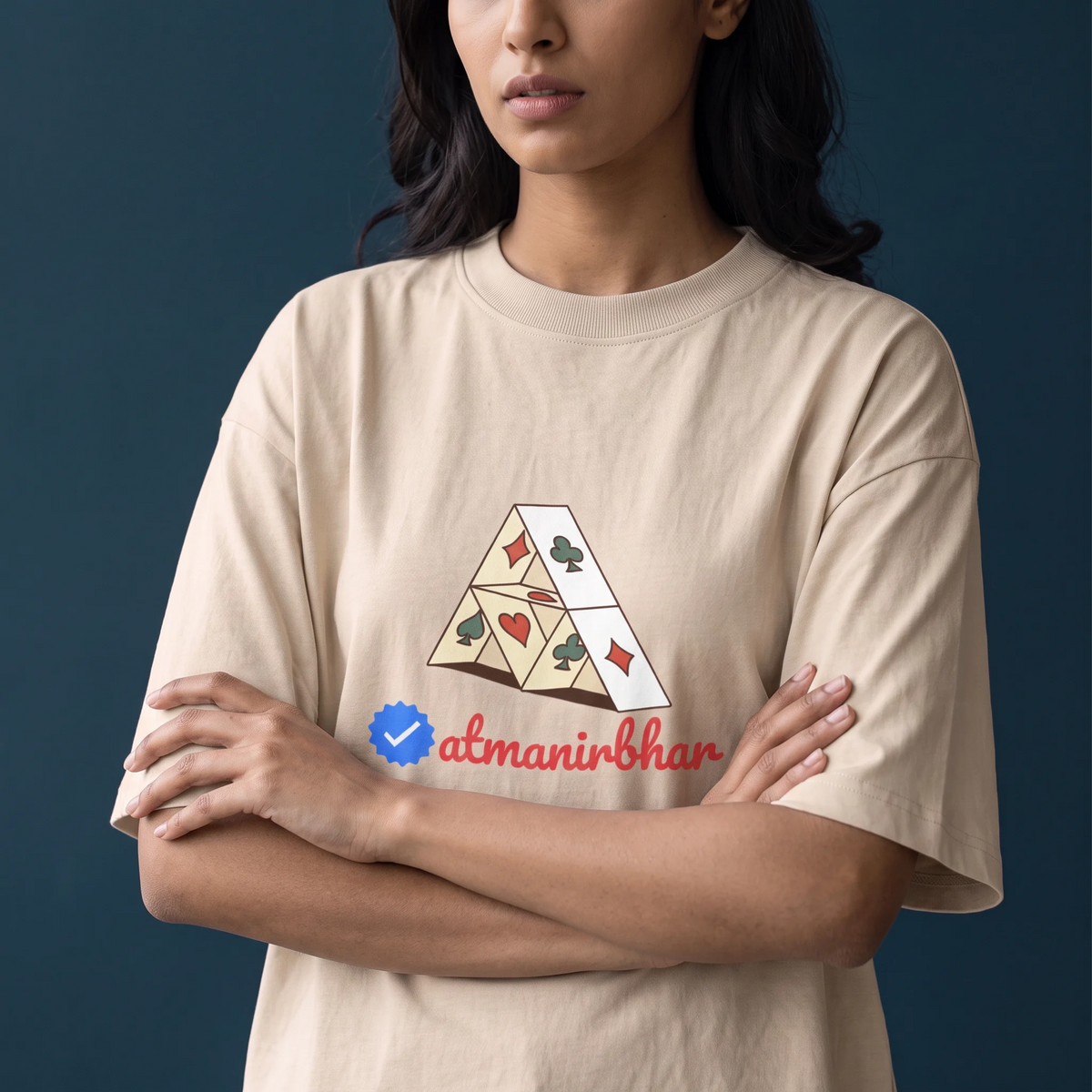 Atmanirbhar - Oversized Tee | Unisex Fit